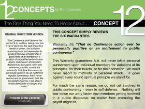 12-Concepts: Warranty 5
