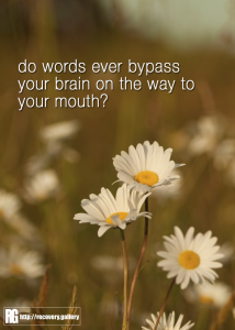 Words Bypass the Brain